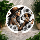 Floral Bulldog Coaster Sublimation Wrap