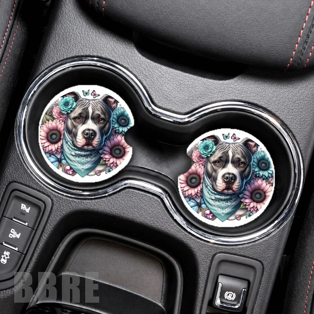 Floral Pitbull Product Mockup