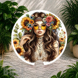 Sunflower Beauty 5 Coaster Sublimation Wrap