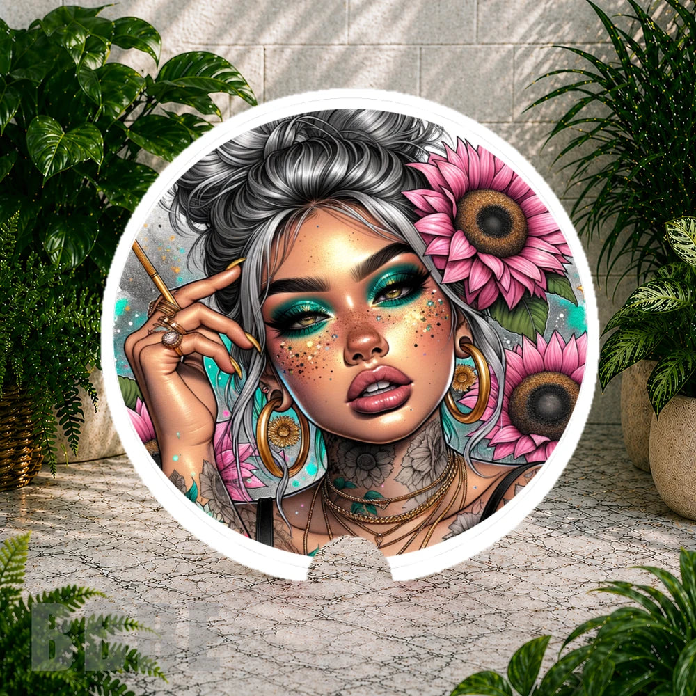 Floral Beauty 32 Coaster Sublimation Wrap