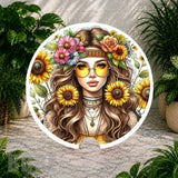 Sunflower Queen 2 Coaster Sublimation Wrap