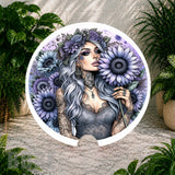 Floral Goddess 10 Coaster Sublimation Wrap