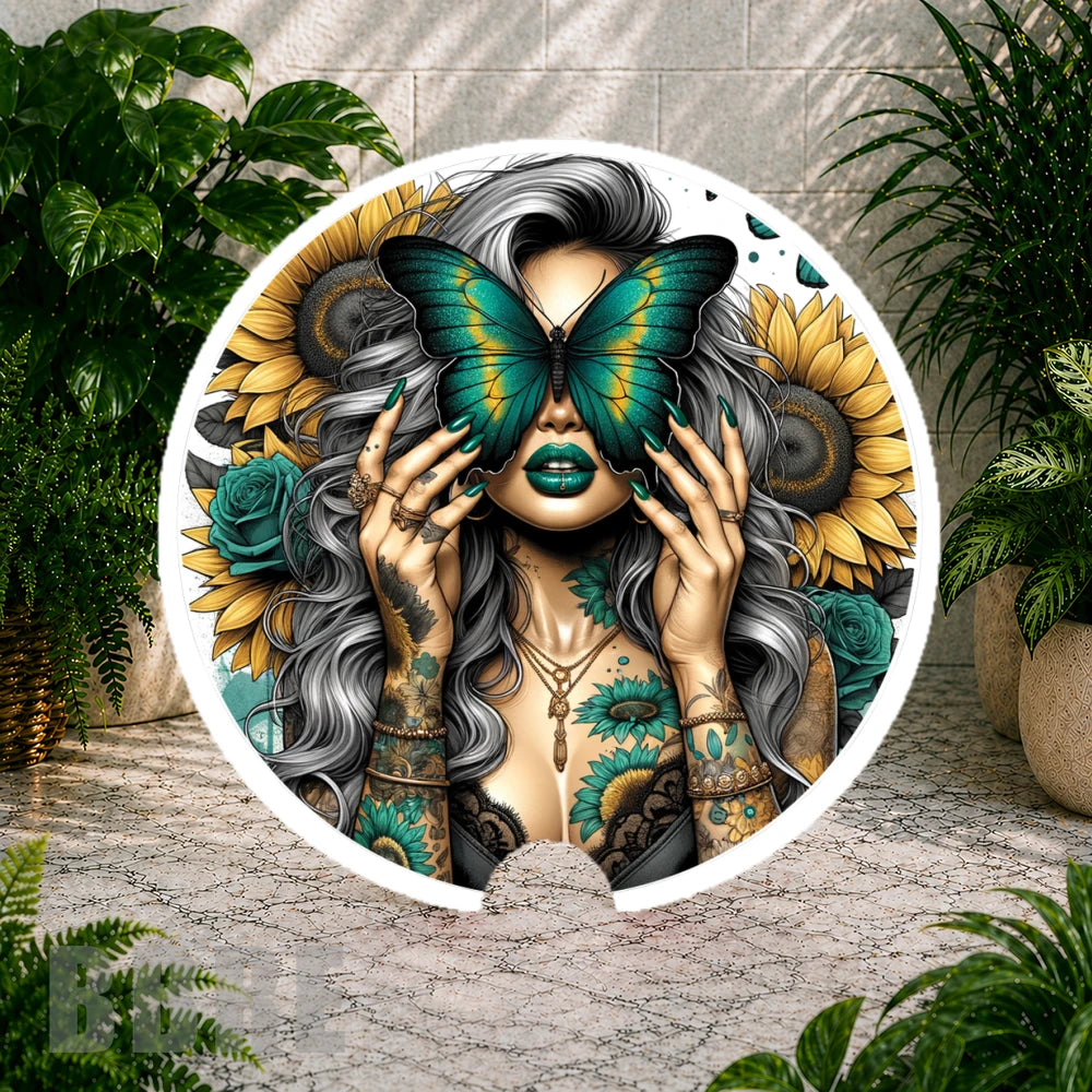 Butterfly Beauty 7 Coaster Sublimation Wrap