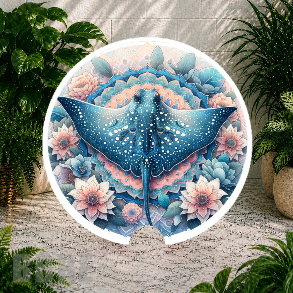 Manta Ray Coaster Sublimation Wrap