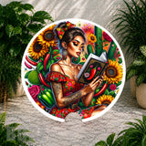 Sunflower Reader Coaster Sublimation Wrap