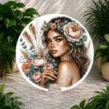 Floral Beauty 16 Coaster Sublimation Wrap