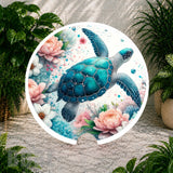 Turtle Blossom Coaster Sublimation Wrap