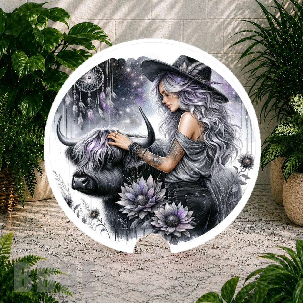 Mystical Cowgirl Coaster Sublimation Wrap