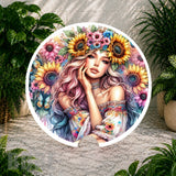 Sunflower Beauty 7 Coaster Sublimation Wrap