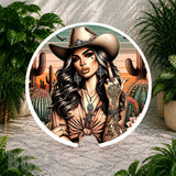 Cowgirl Charm Coaster Sublimation Wrap