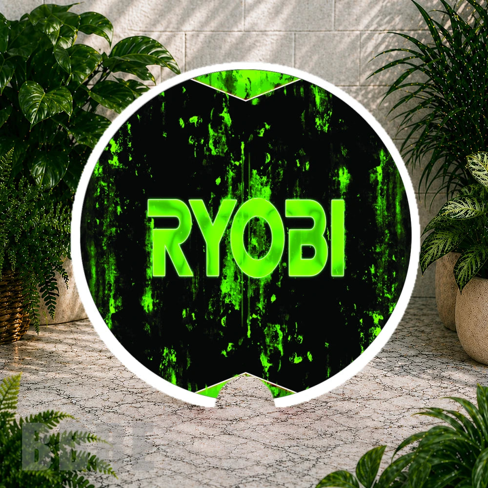 Neon Green Coaster Sublimation Wrap