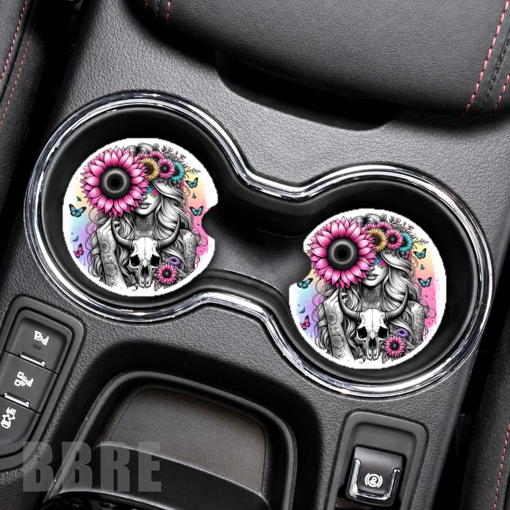 Floral Skull 12 Product Mockup