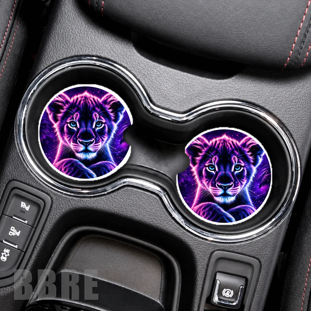 Vibrant Lion Product Mockup
