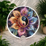 Yin Yang Blossom Coaster Sublimation Wrap