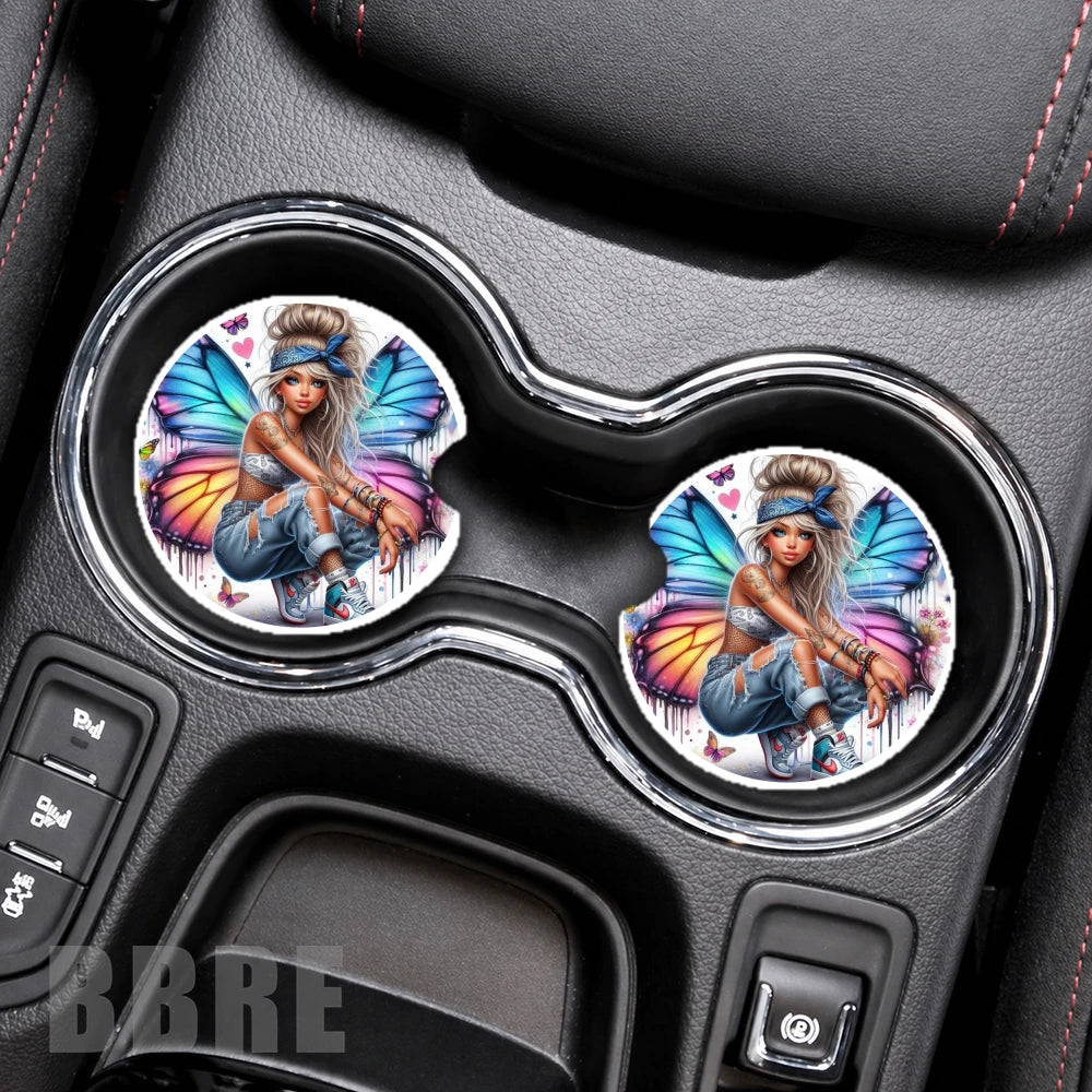Butterfly Girl Product Mockup
