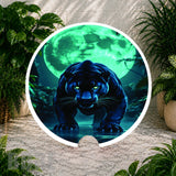 Midnight Panther Coaster Sublimation Wrap