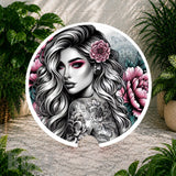 Floral Beauty 18 Coaster Sublimation Wrap