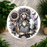 Floral Cowgirl 3 Coaster Sublimation Wrap