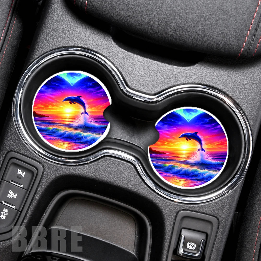 Dolphin Sunset Product Mockup