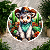 Cowboy Calf Coaster Sublimation Wrap