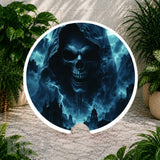 Dark Skull Coaster Sublimation Wrap
