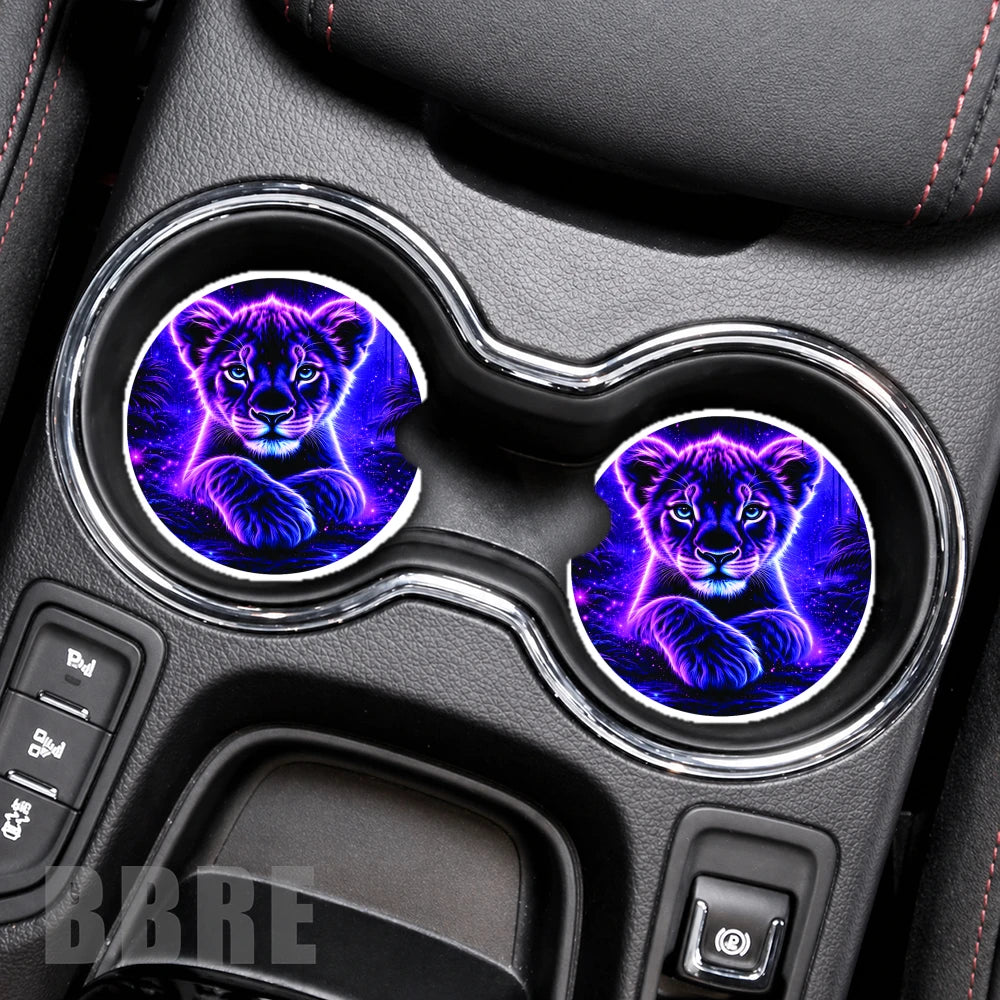 Neon Lion Product Mockup