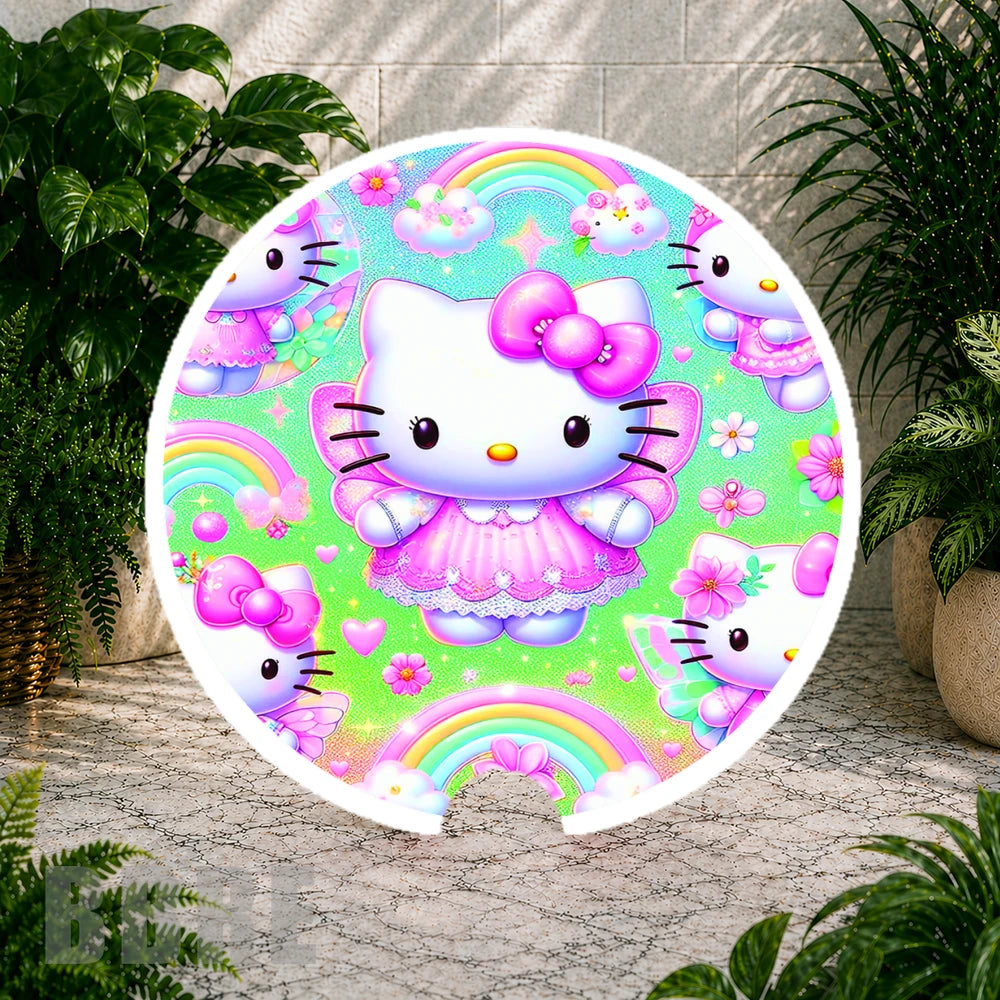 Hello Kitty Coaster Sublimation Wrap