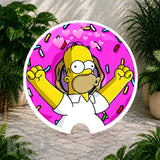 Homer Donut Coaster Sublimation Wrap