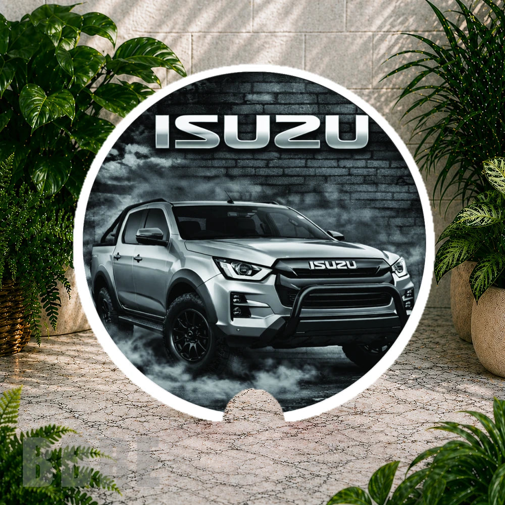 Isuzu Car Coaster Sublimation Wrap