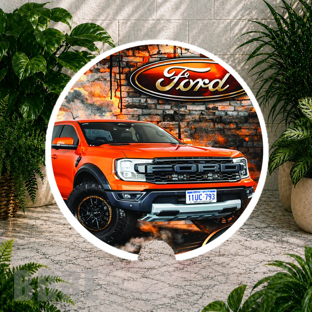 Ford Raptor Coaster Sublimation Wrap