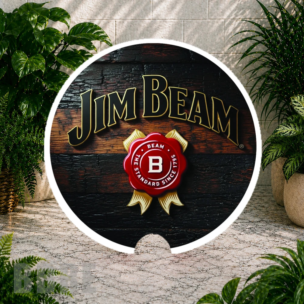 Jim Beam Coaster Sublimation Wrap