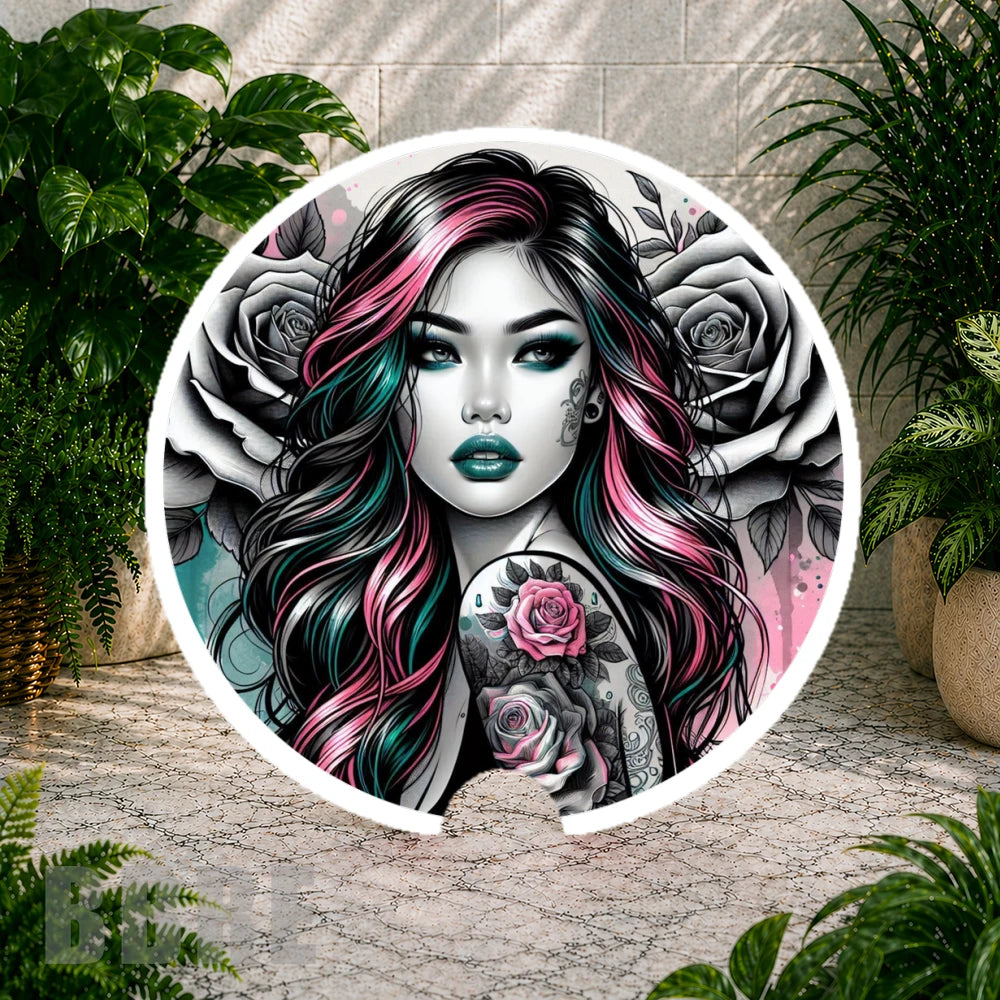 Floral Beauty 2 Coaster Sublimation Wrap