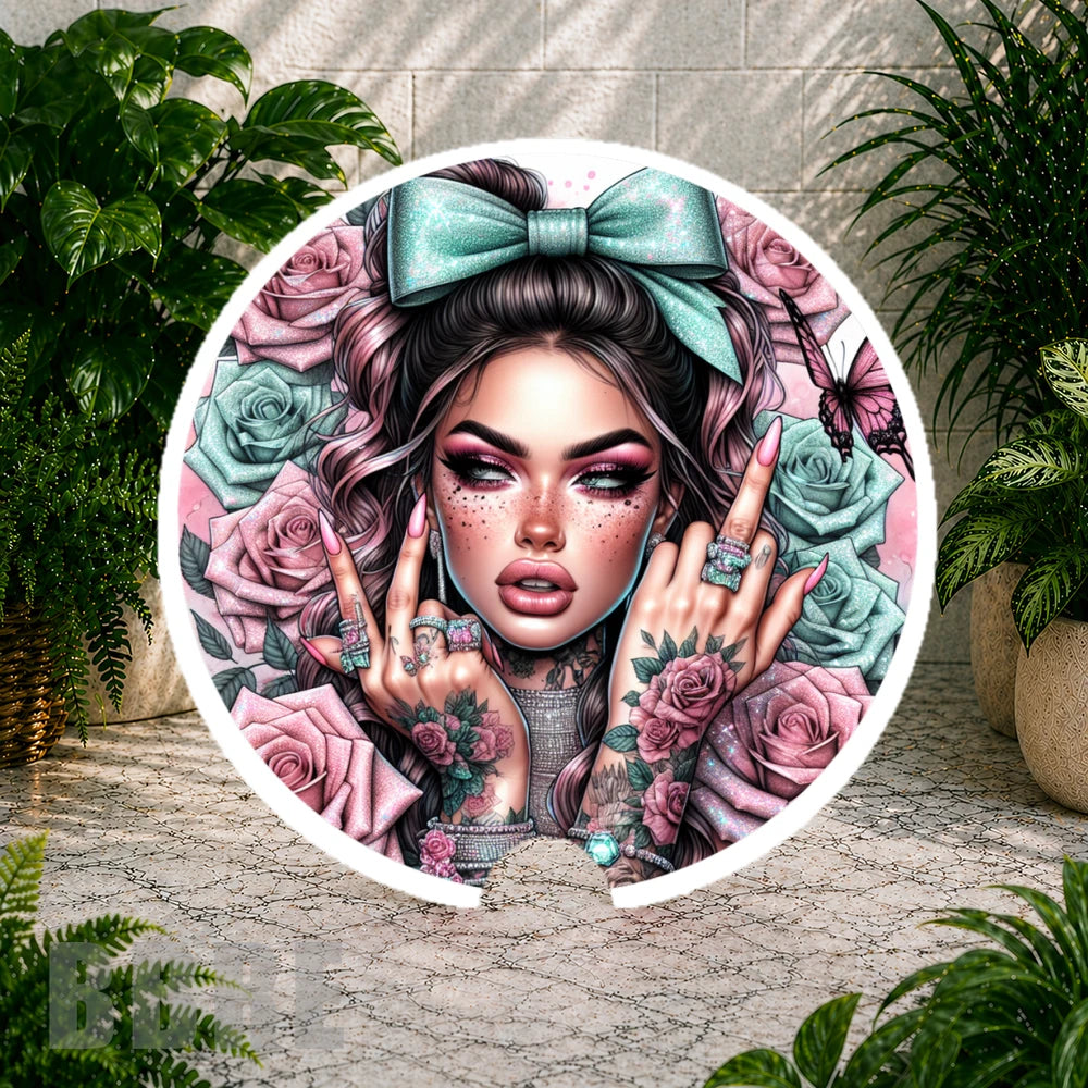 Floral Beauty 34 Coaster Sublimation Wrap