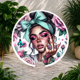 Floral Beauty 35 Coaster Sublimation Wrap