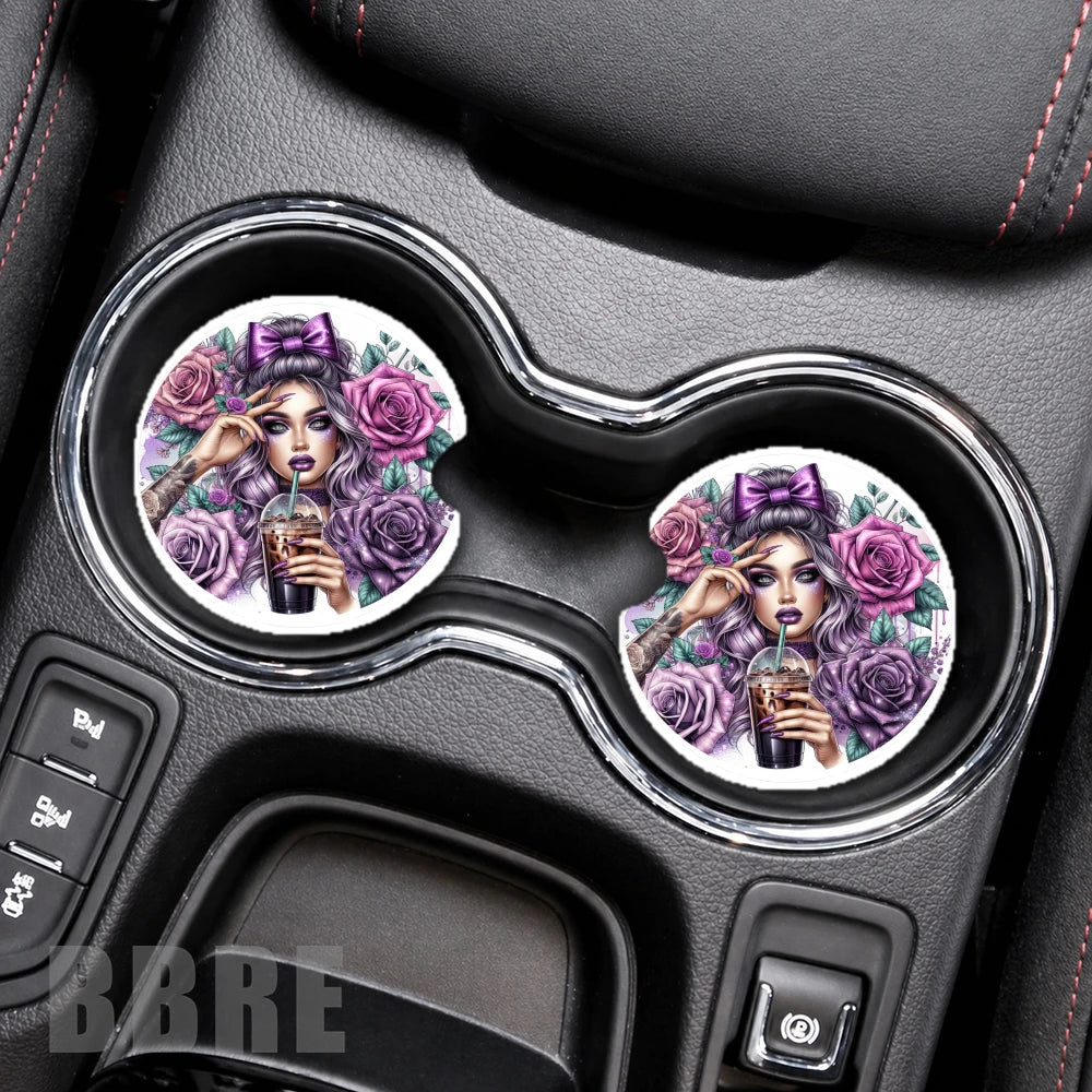 Purple Rose Product Mockup
