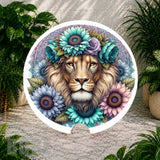 Floral Lion Coaster Sublimation Wrap