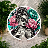 Floral Chic 7 Coaster Sublimation Wrap