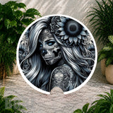 Sugar Skull Coaster Sublimation Wrap