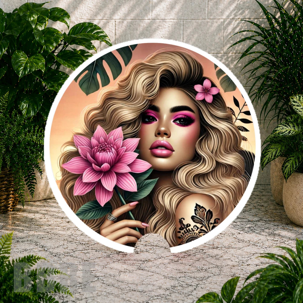 Floral Beauty 21 Coaster Sublimation Wrap