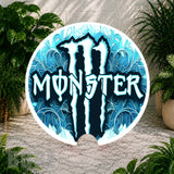 Monster Energy 2 Coaster Sublimation Wrap