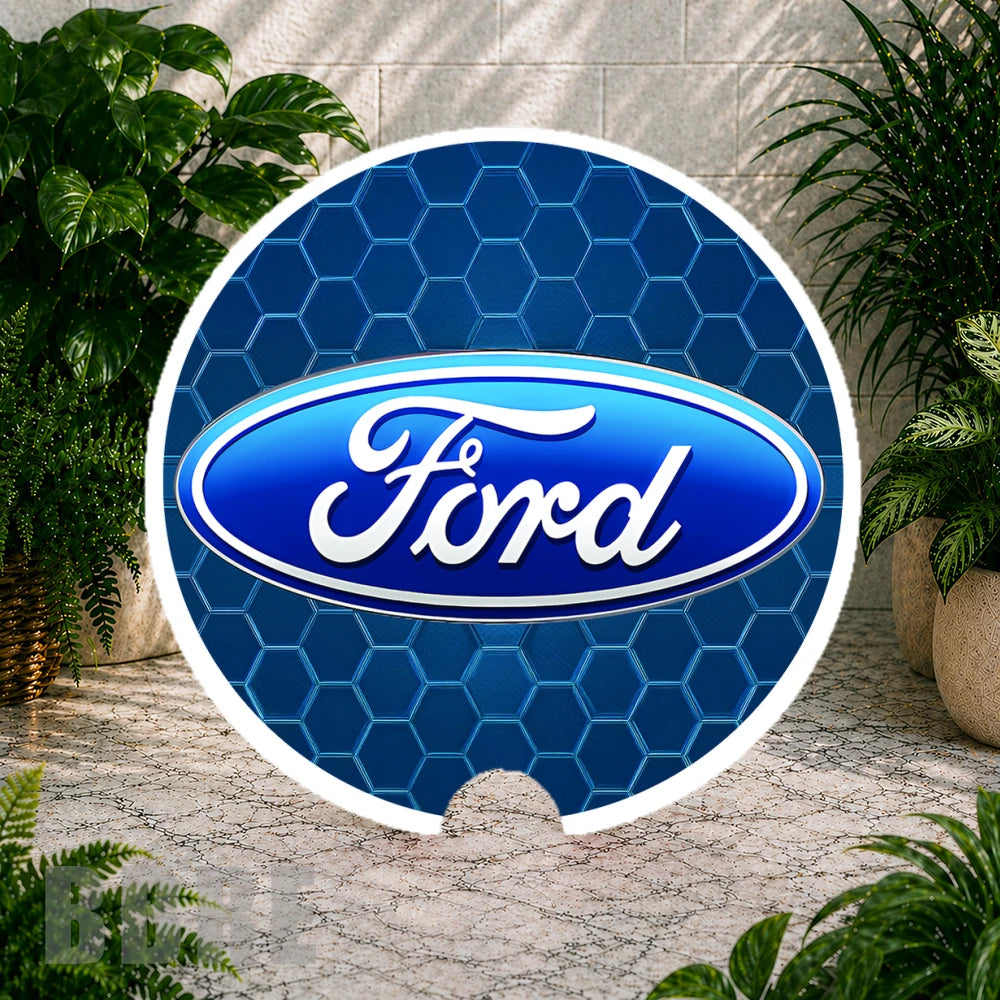 Ford Logo Coaster Sublimation Wrap