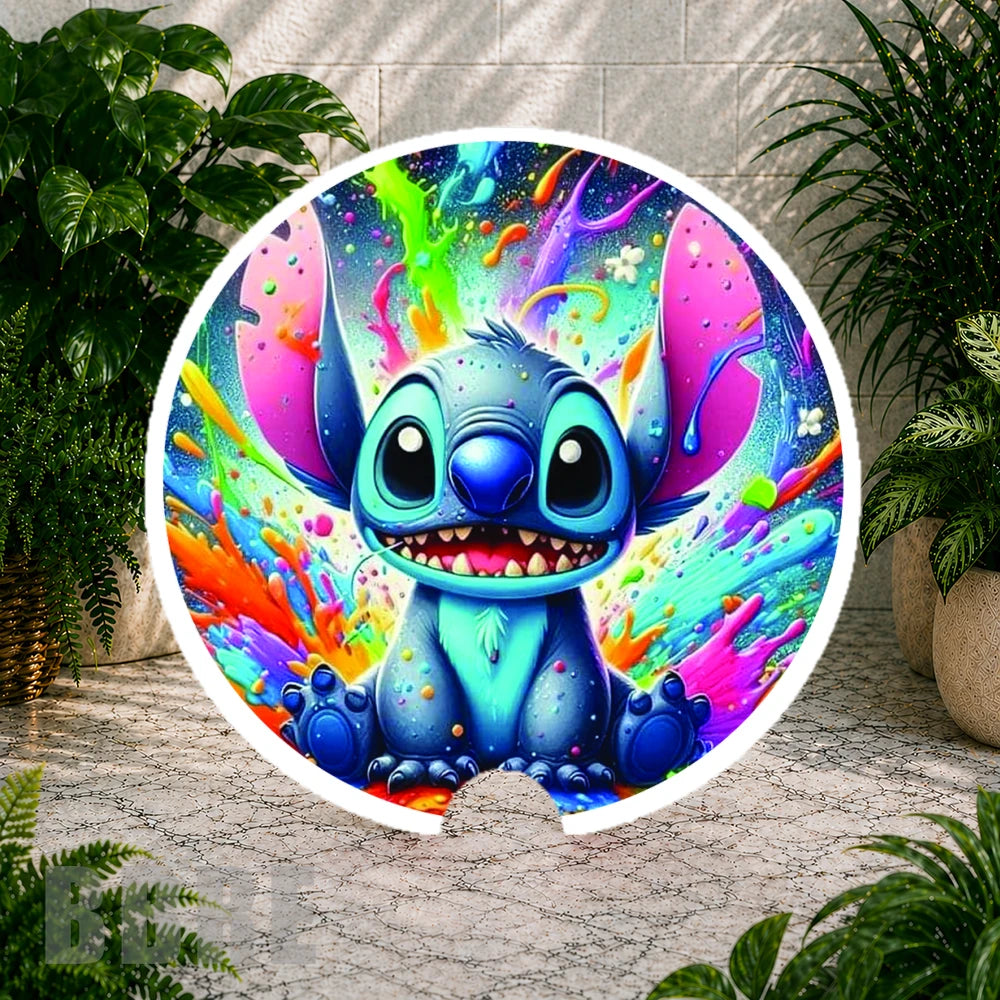 Colorful Stitch 2 Coaster Sublimation Wrap