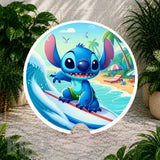 Surfing Stitch Coaster Sublimation Wrap