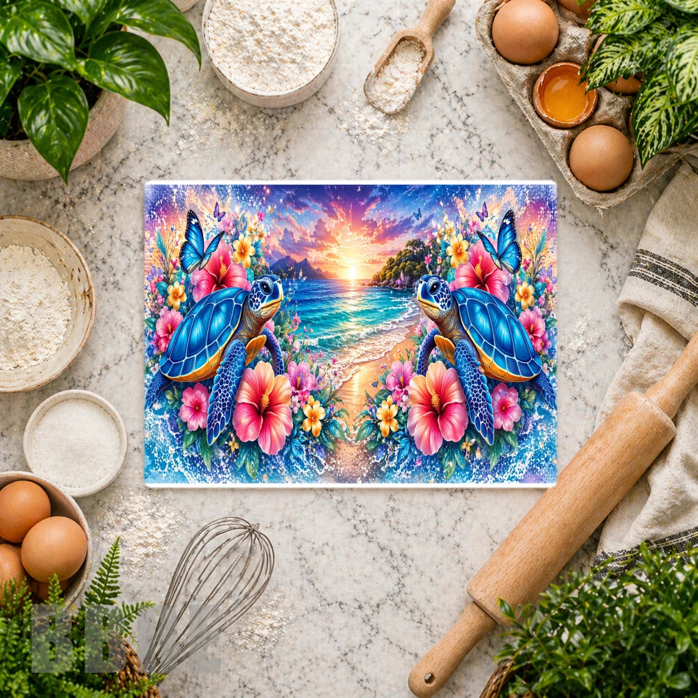 Tropical Turtles Mockup