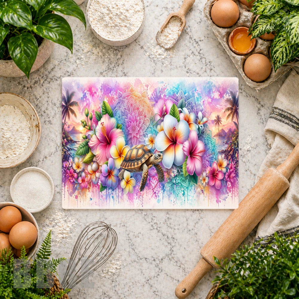 Tropical Turtle Mockup