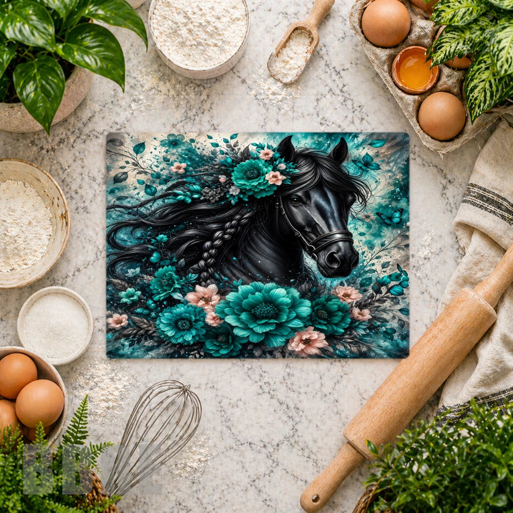 Floral Horse 2 Mockup