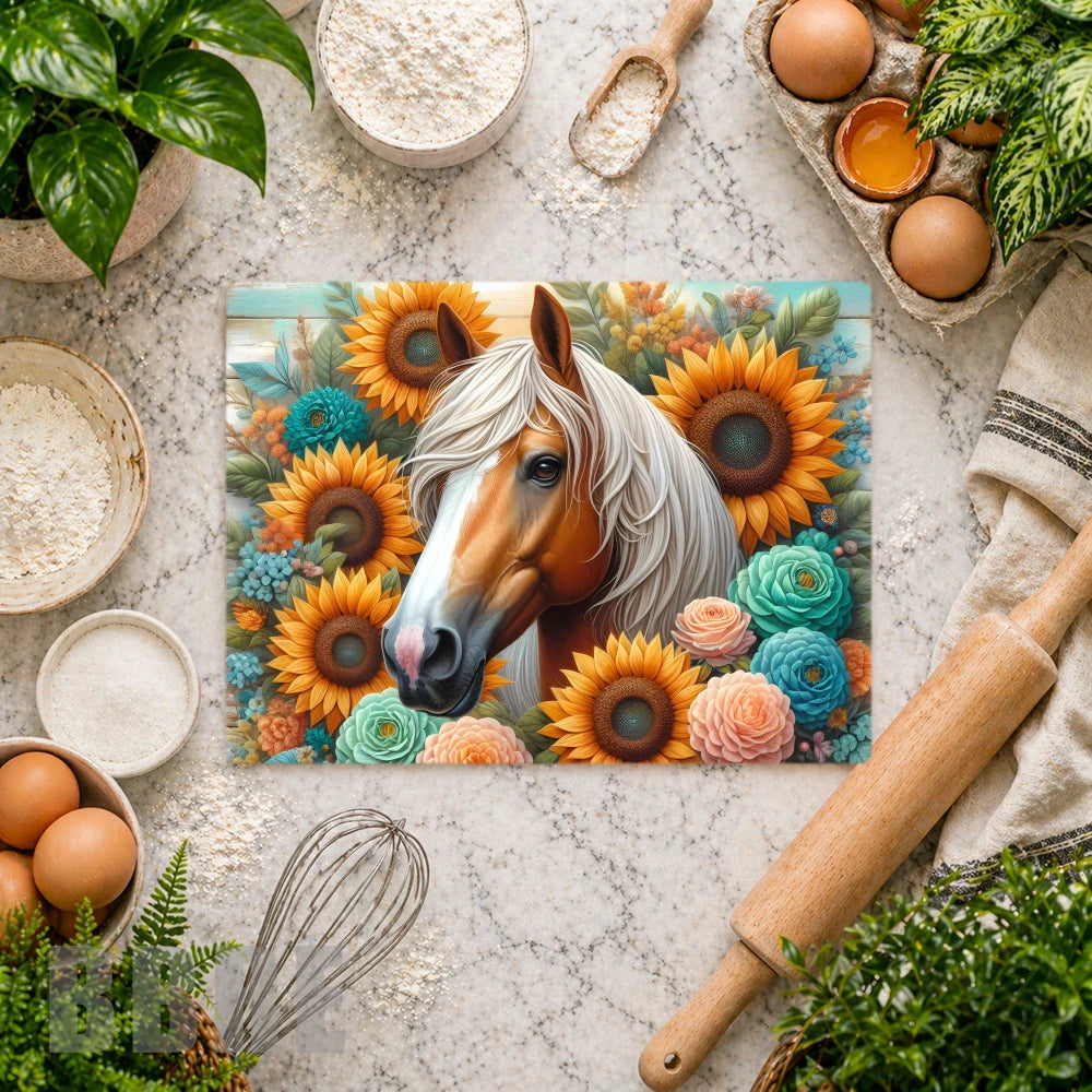 Floral Horse 3 Mockup