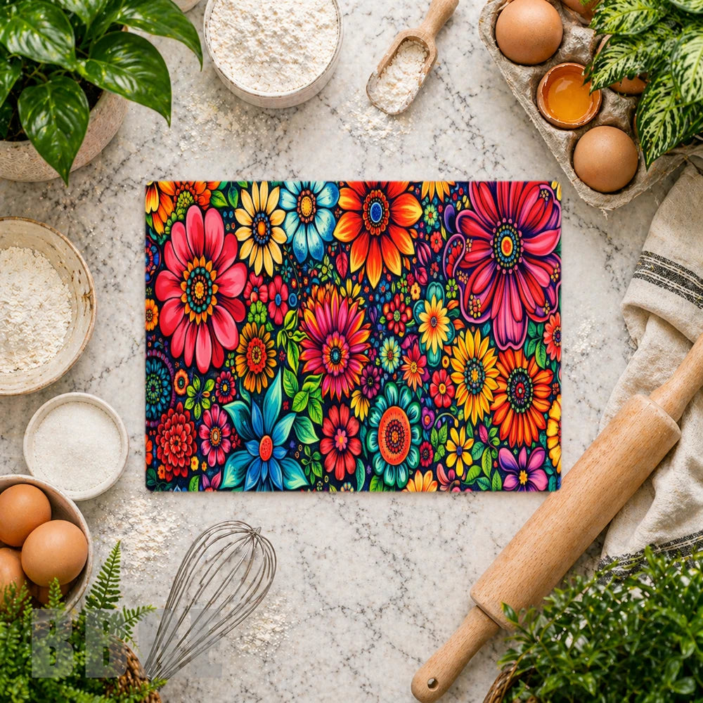 Floral Burst 2 Mockup