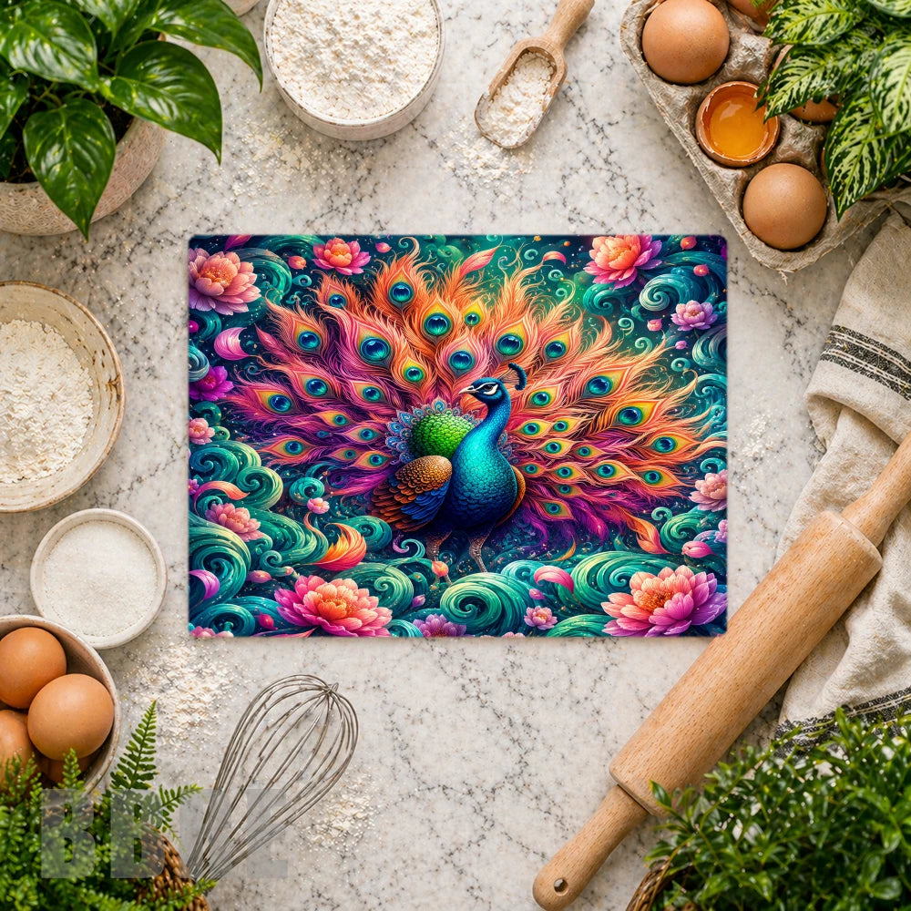 Peacock Splendor Mockup