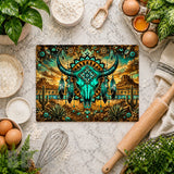 Turquoise Bull 3 Vertical Mockup
